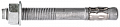 R-XPTIIIHD08075/10 Клиновой анкер 8х75 из горячеоцинкованной стали